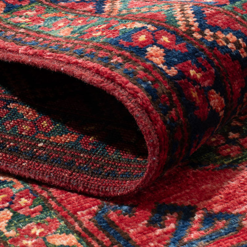 Tappeto corsia Tappeto afgano - 204 x 82 cm - rosso