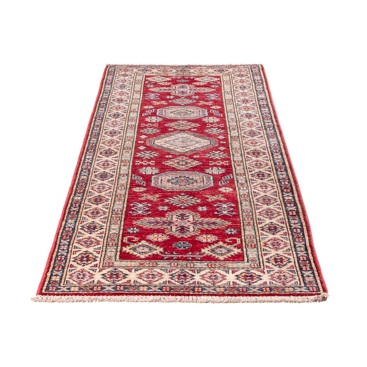 Tappeto corsia Tappeto Ziegler - Kazak - 204 x 76 cm - rosso