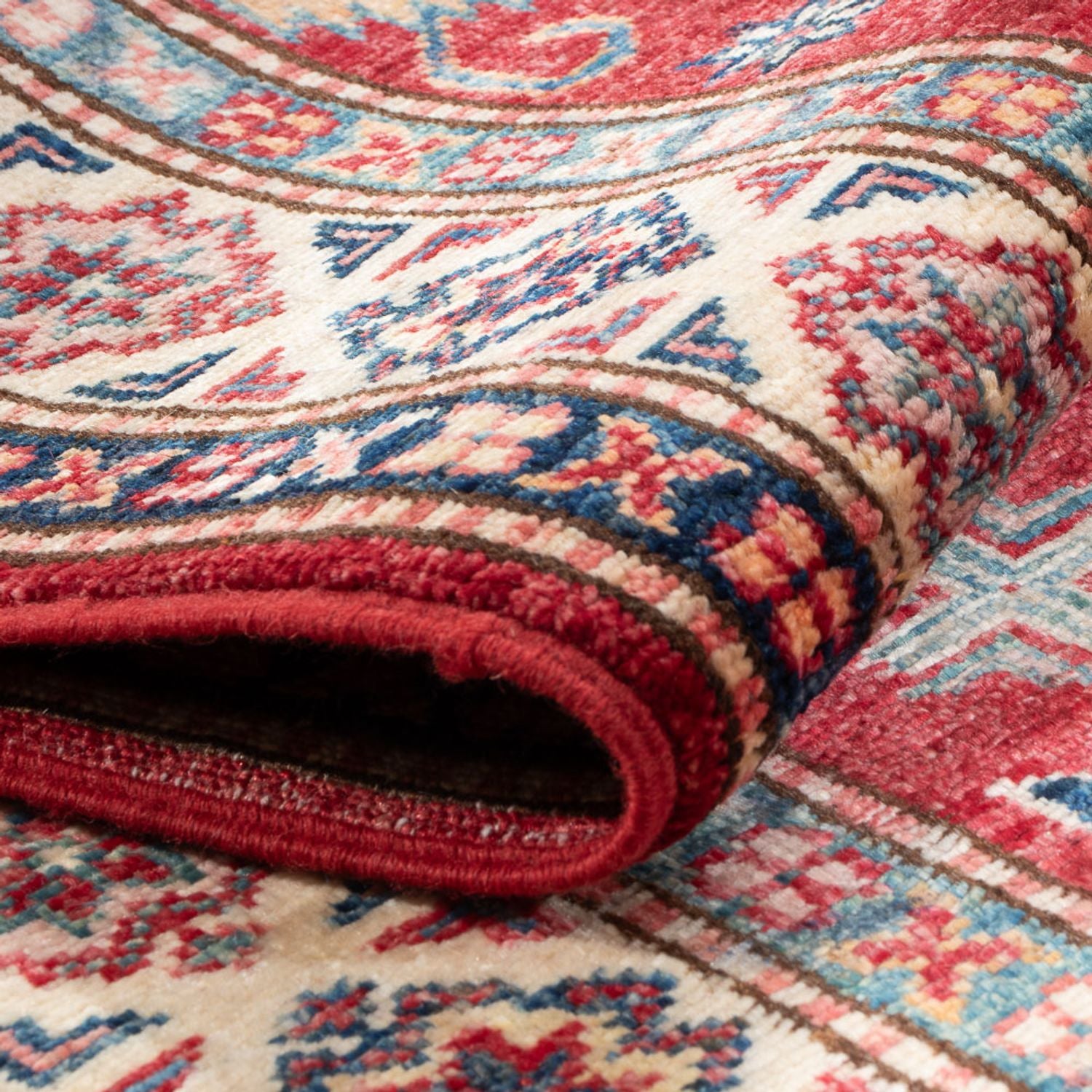 Tappeto corsia Tappeto Ziegler - Kazak - 210 x 76 cm - rosso