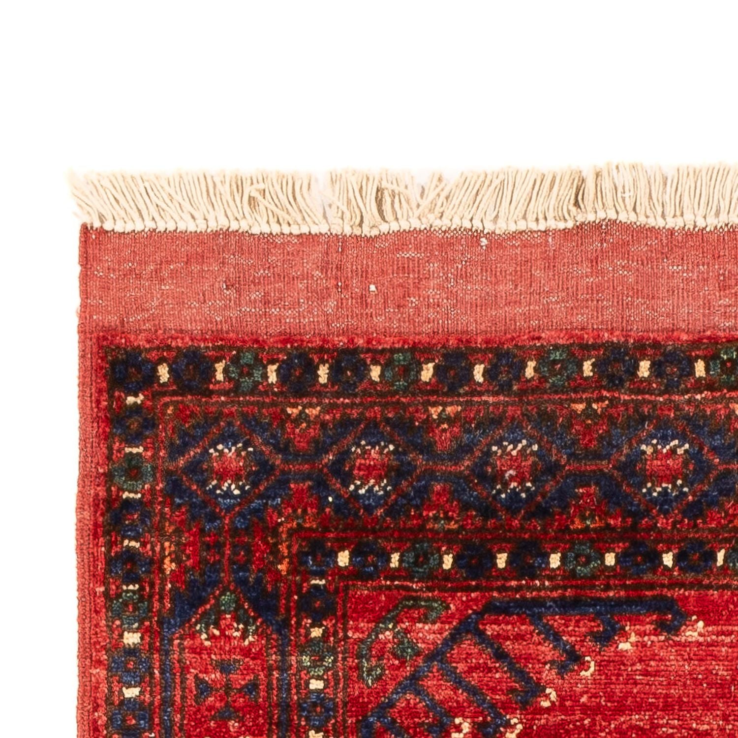 Tappeto corsia Tappeto afgano - 205 x 82 cm - rosso