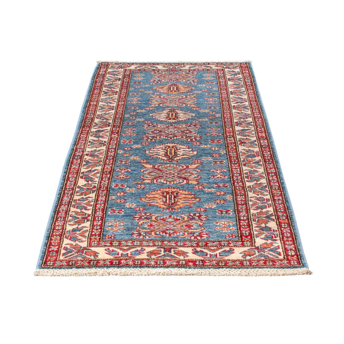 Tappeto corsia Tappeto Ziegler - Kazak - 202 x 72 cm - blu