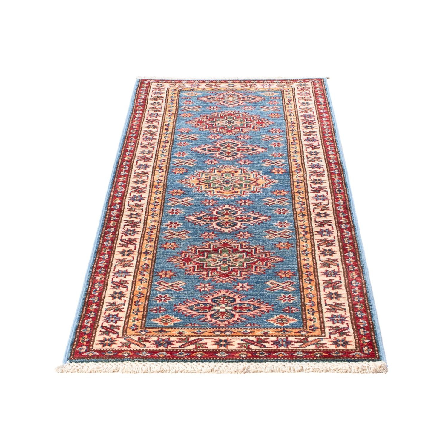 Tappeto corsia Tappeto Ziegler - Kazak - 179 x 59 cm - blu