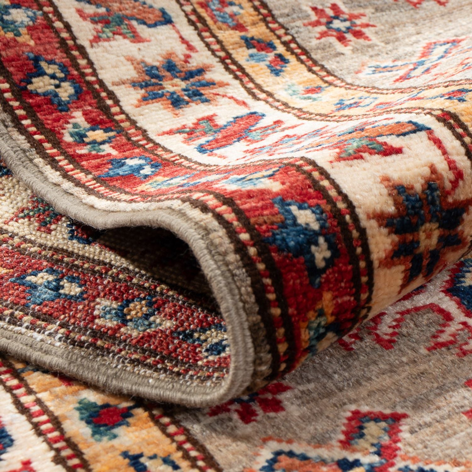 Tappeto corsia Tappeto Ziegler - Kazak - 167 x 55 cm - beige