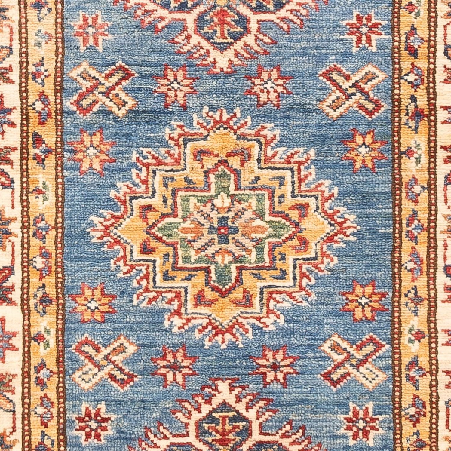 Tappeto corsia Tappeto Ziegler - Kazak - 178 x 60 cm - blu