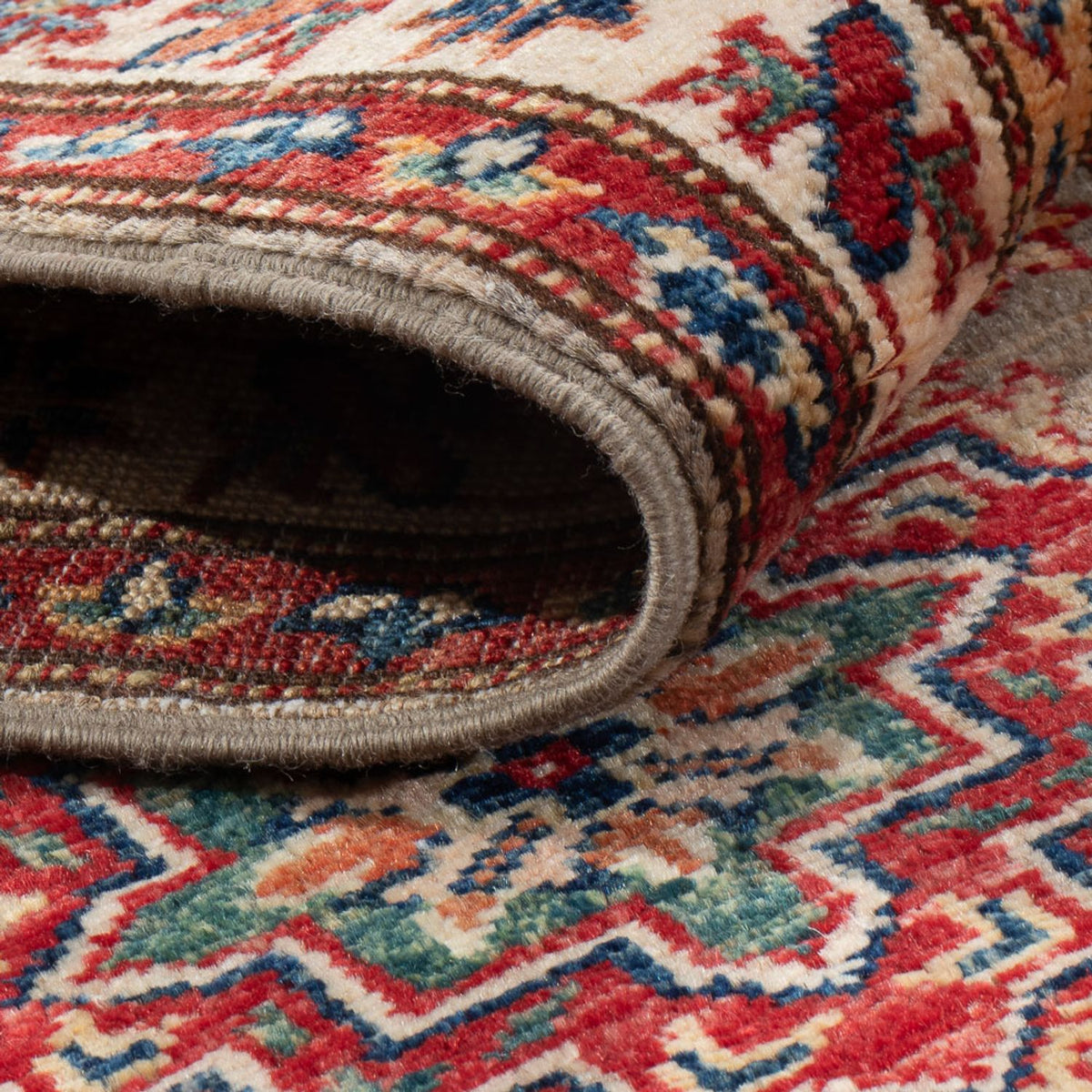 Tappeto corsia Tappeto Ziegler - Kazak - 166 x 60 cm - beige scuro