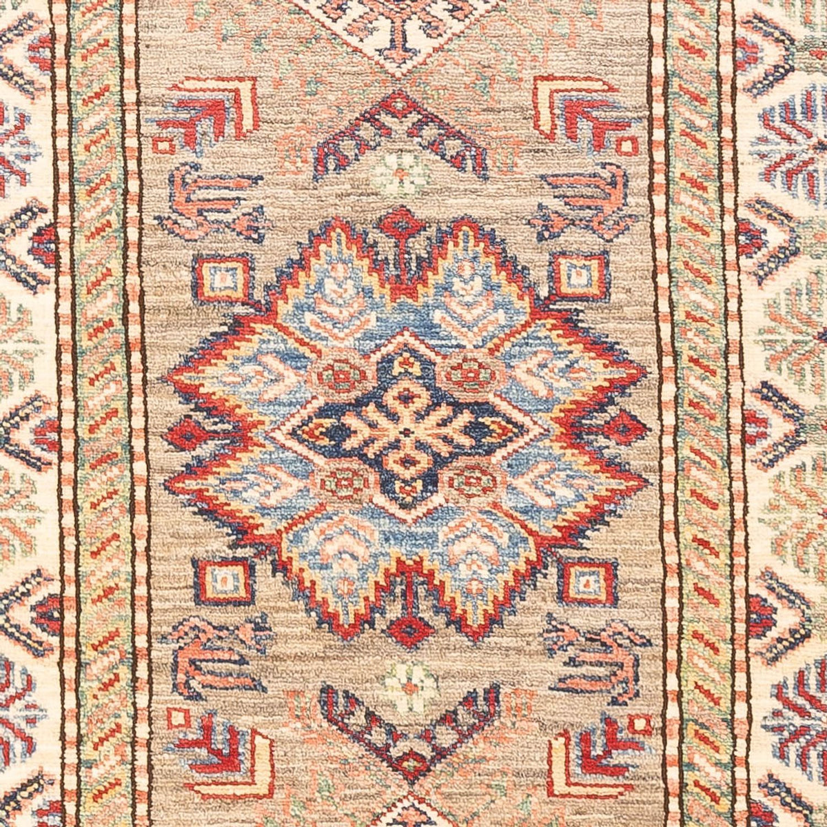 Tappeto corsia Tappeto Ziegler - Kazak - 194 x 74 cm - beige