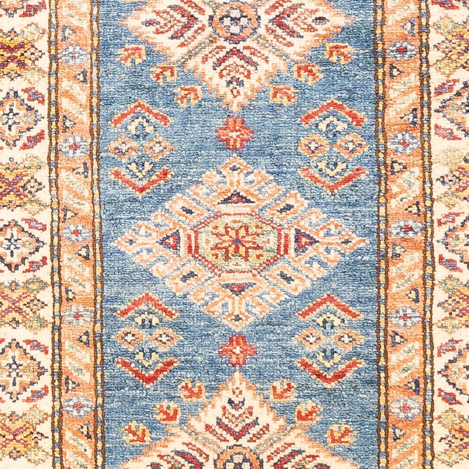 Tappeto corsia Tappeto Ziegler - Kazak - 179 x 59 cm - blu chiaro