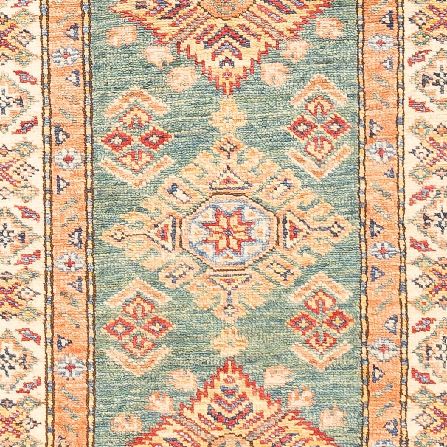 Tappeto corsia Tappeto Ziegler - Kazak - 178 x 58 cm - verde chiaro
