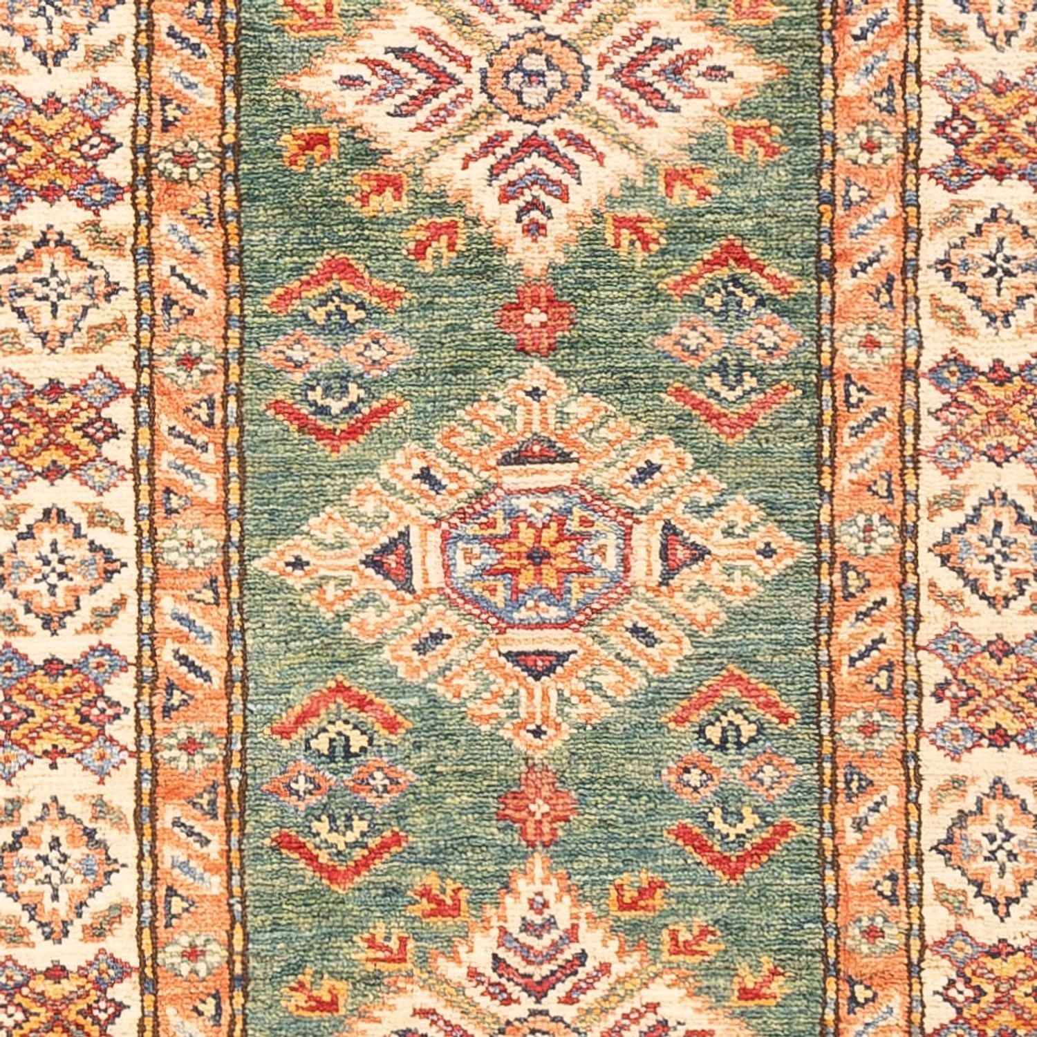 Tappeto corsia Tappeto Ziegler - Kazak - 183 x 59 cm - verde