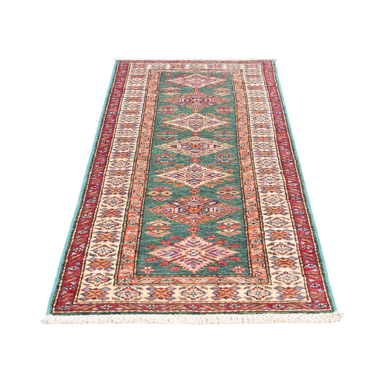 Tappeto corsia Tappeto Ziegler - Kazak - 183 x 59 cm - verde