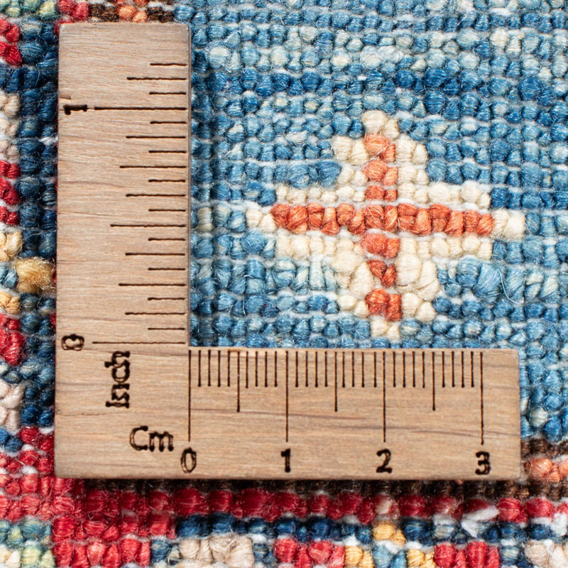 Tappeto corsia Tappeto Ziegler - Kazak - 185 x 61 cm - blu chiaro