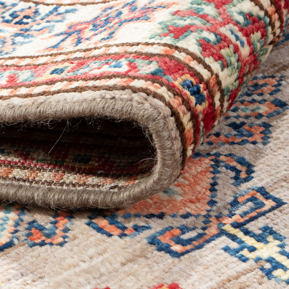 Tappeto corsia Tappeto Ziegler - Kazak - 190 x 57 cm - beige