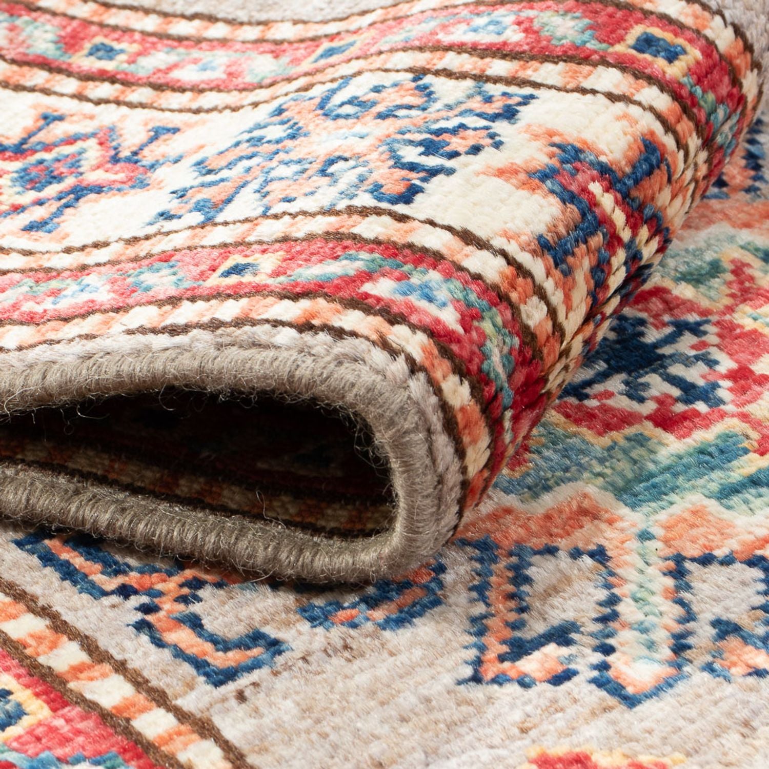 Tappeto corsia Tappeto Ziegler - Kazak - 187 x 56 cm - beige