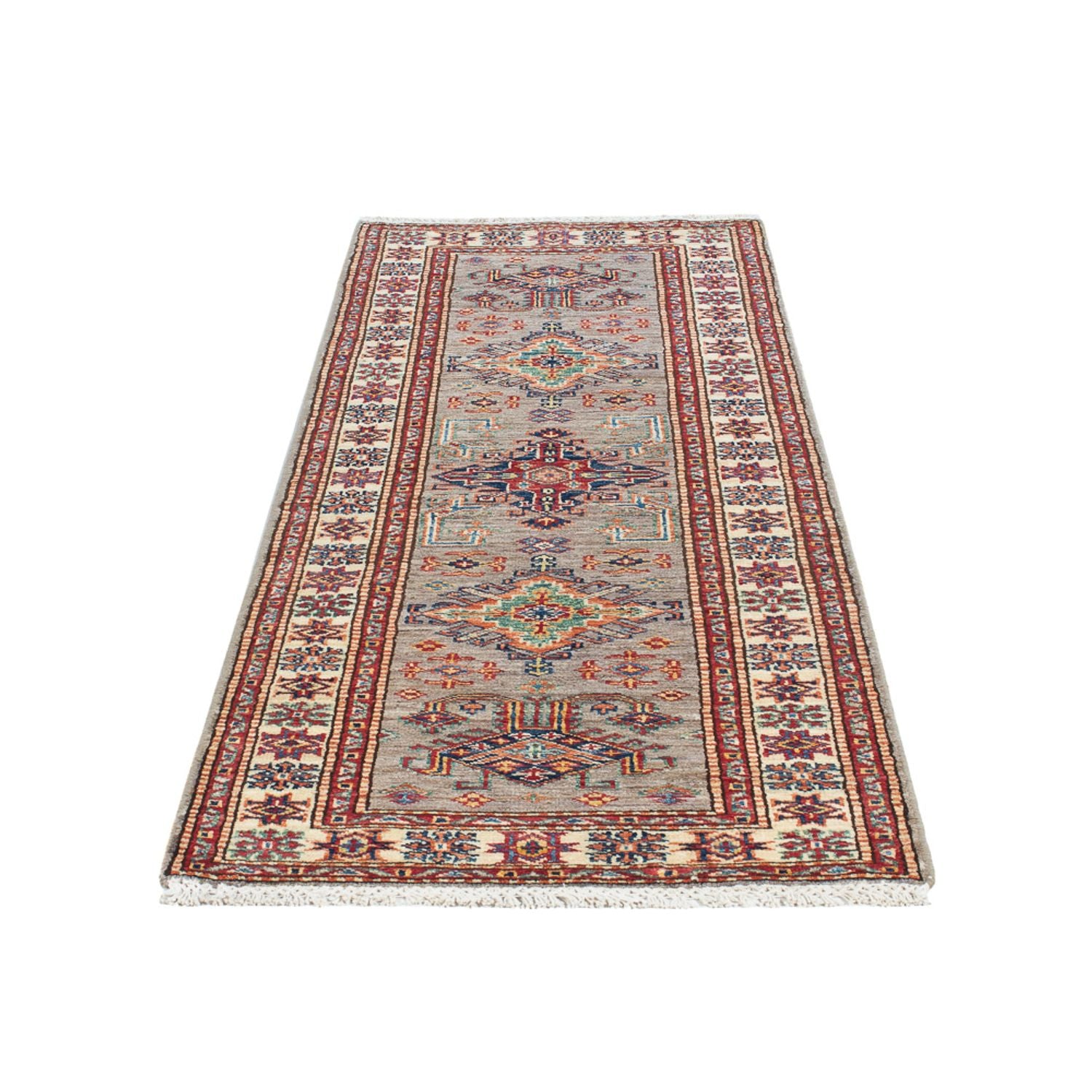 Tappeto corsia Tappeto Ziegler - Kazak - 187 x 56 cm - beige