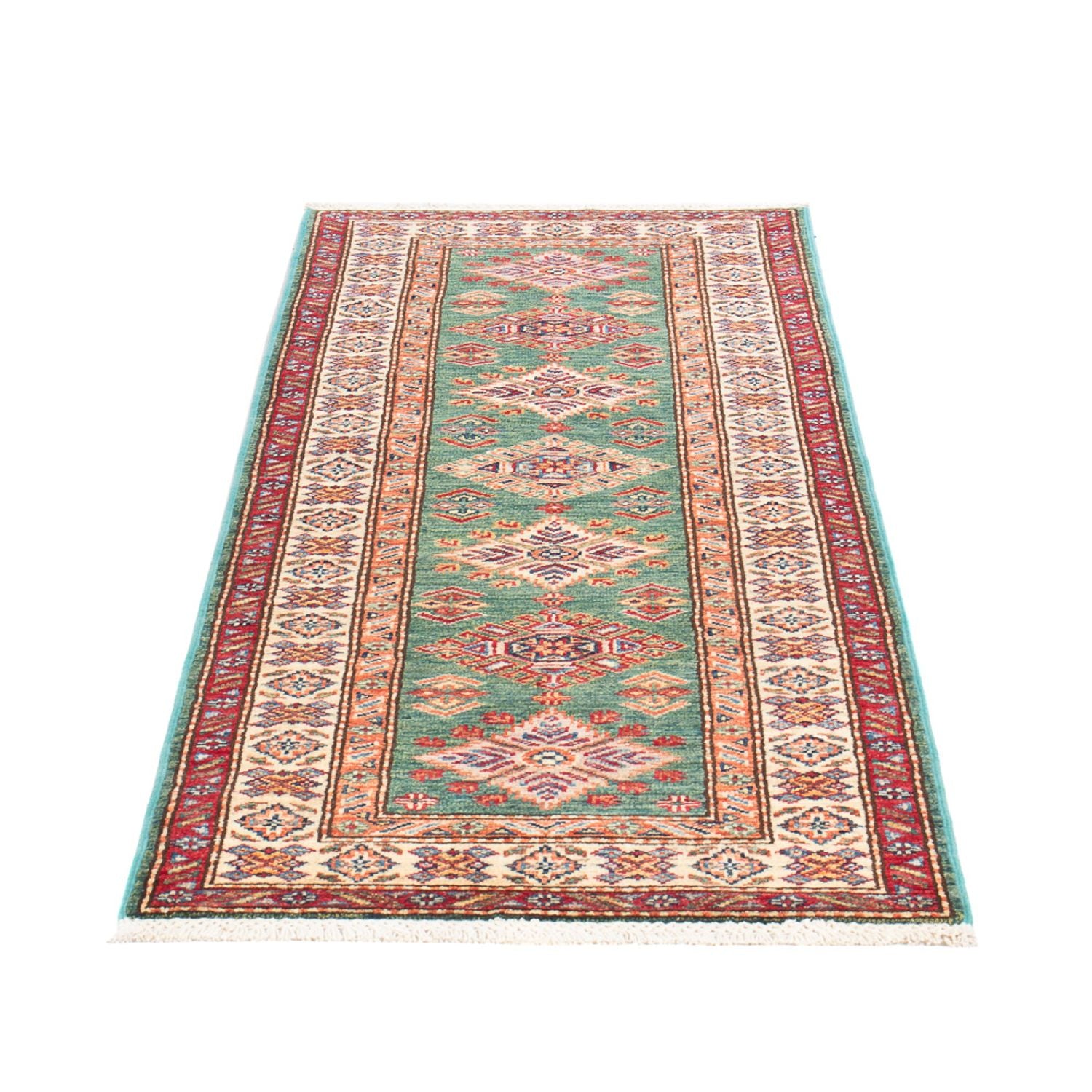 Tappeto corsia Tappeto Ziegler - Kazak - 184 x 59 cm - verde chiaro