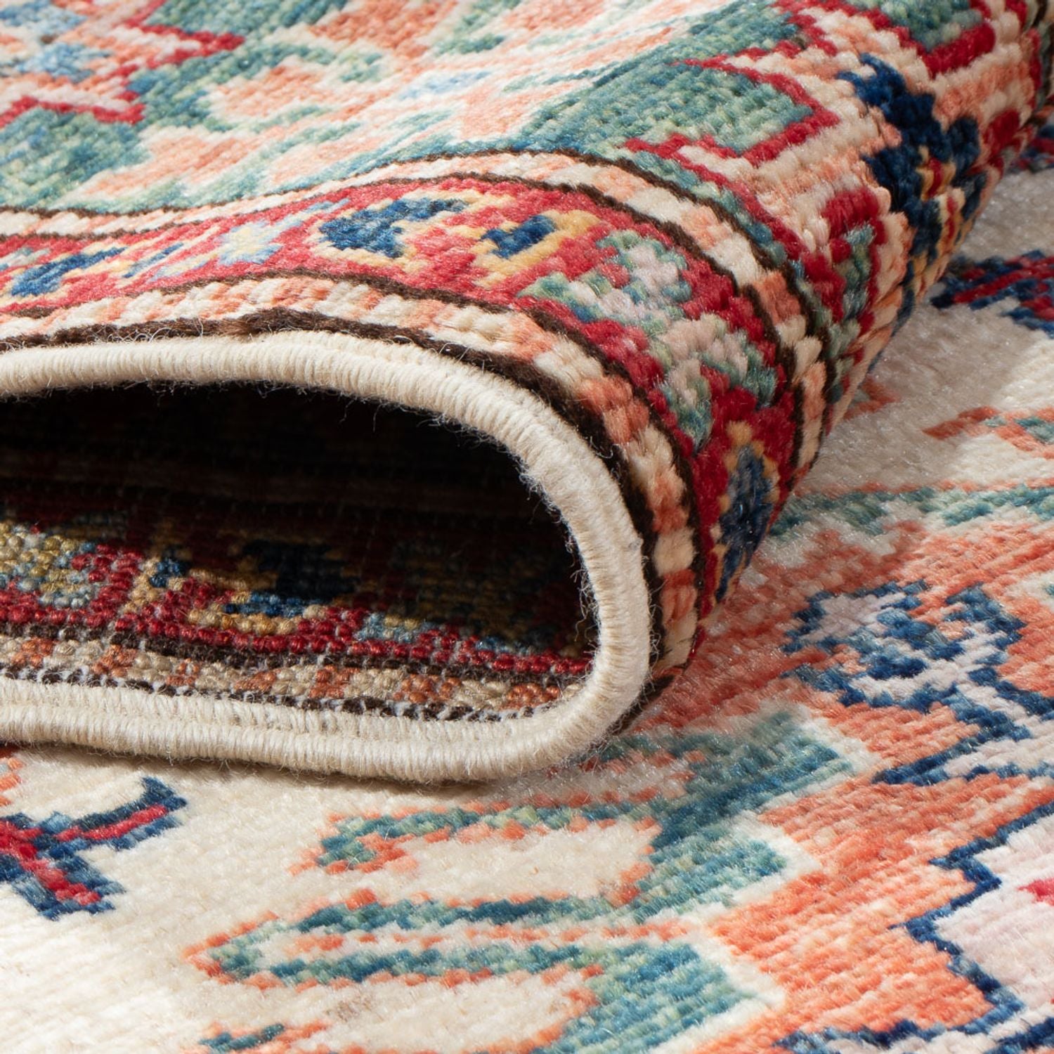 Tappeto corsia Tappeto Ziegler - Kazak - 204 x 73 cm - beige