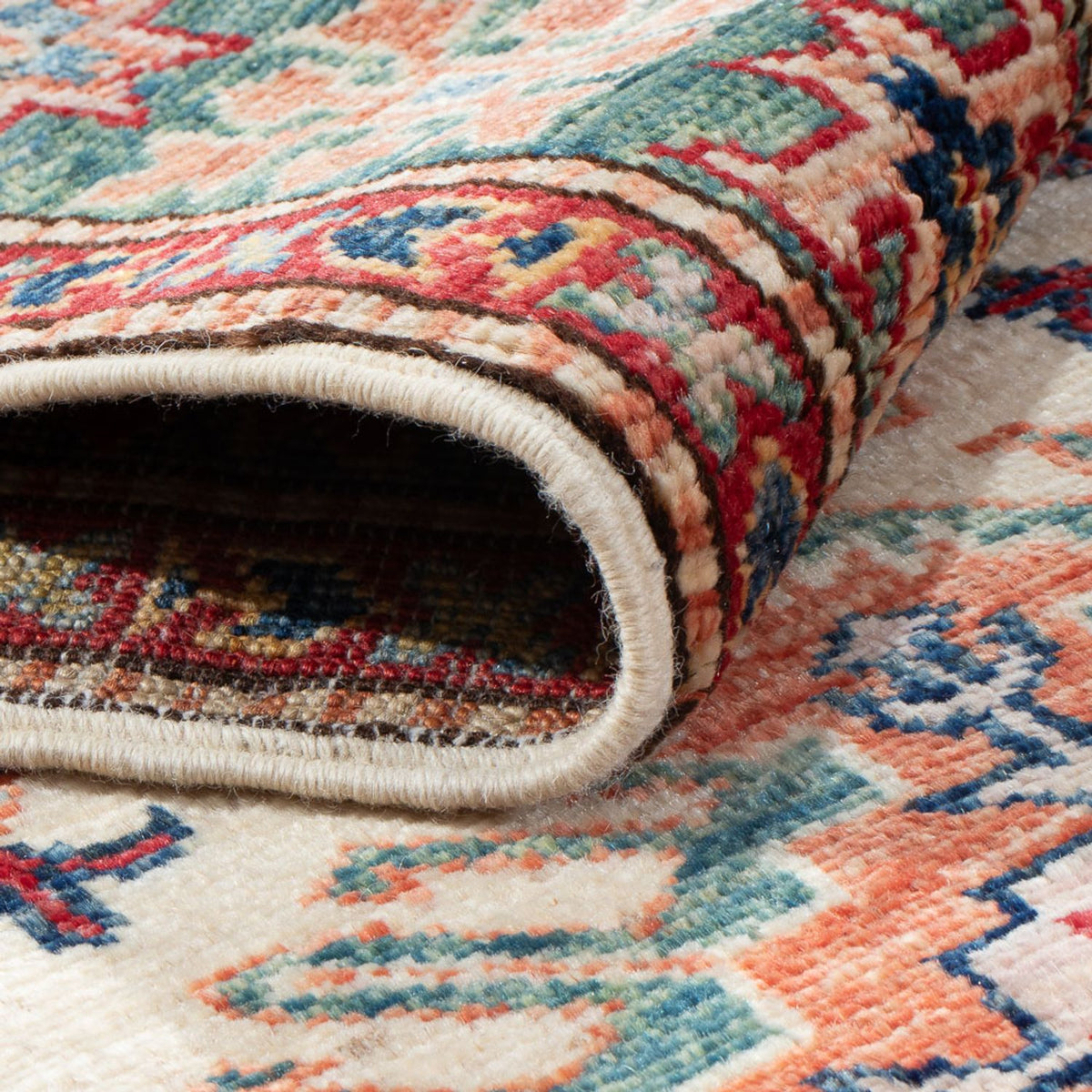 Tappeto corsia Tappeto Ziegler - Kazak - 204 x 73 cm - beige