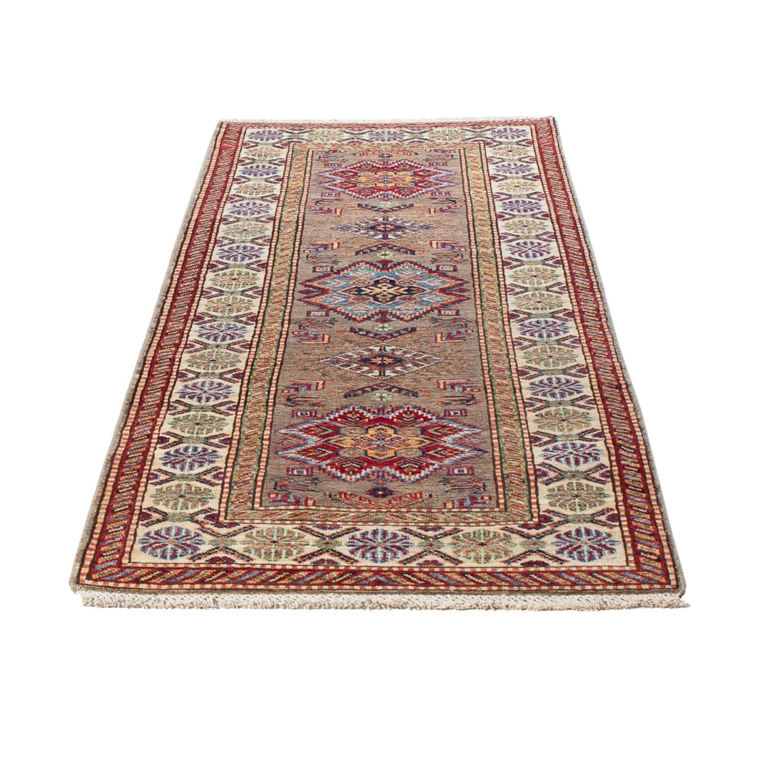 Tappeto corsia Tappeto Ziegler - Kazak - 203 x 72 cm - beige