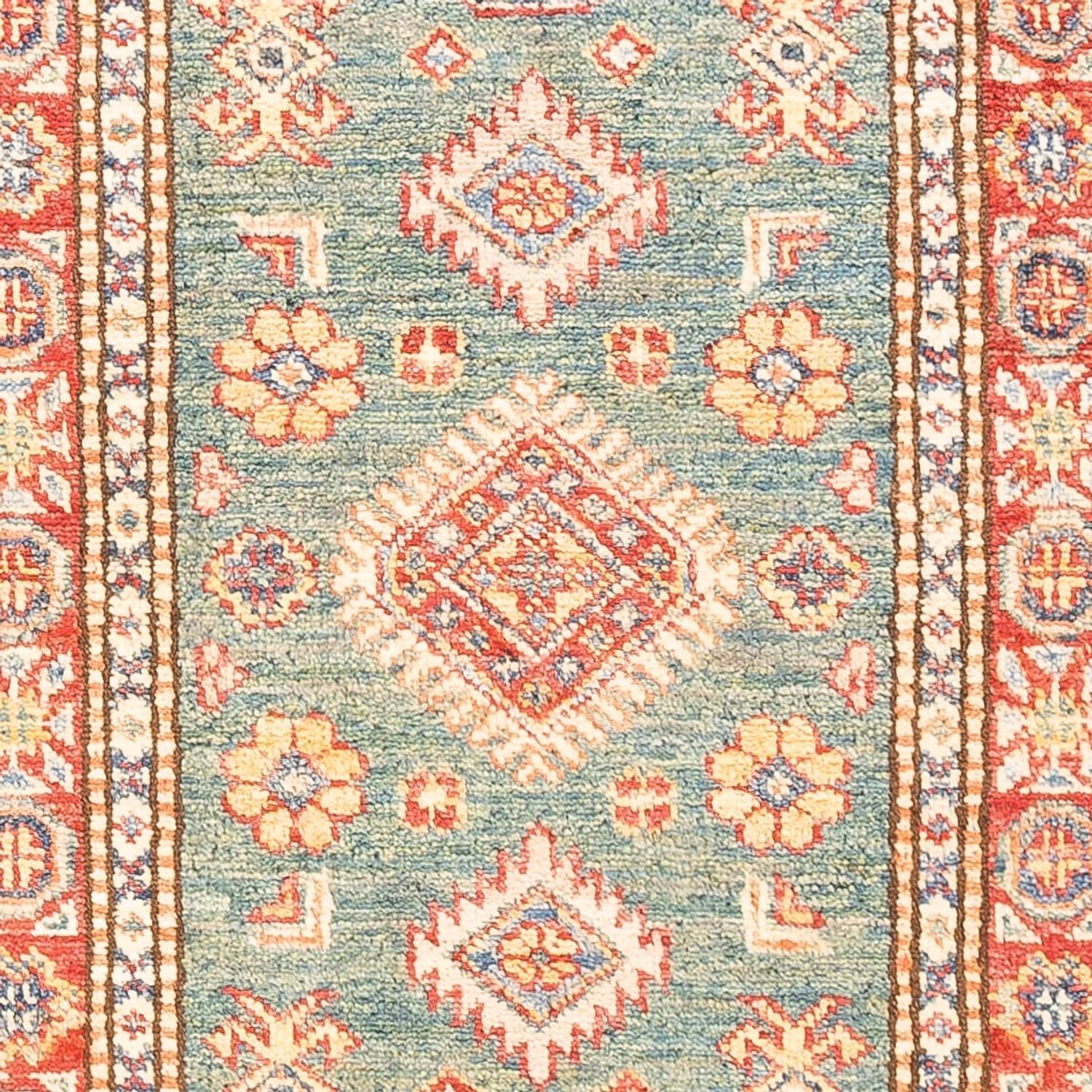Tappeto corsia Tappeto Ziegler - Kazak - 186 x 59 cm - verde chiaro