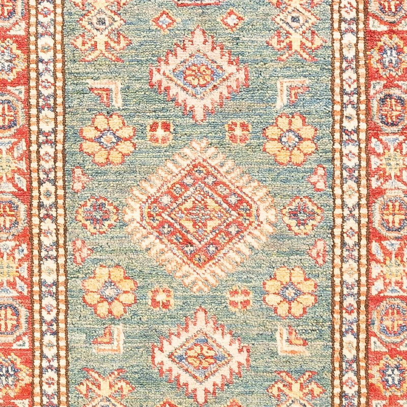 Tappeto corsia Tappeto Ziegler - Kazak - 186 x 59 cm - verde chiaro