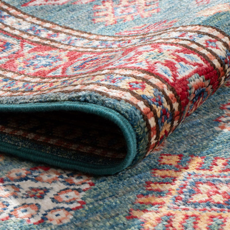Tappeto corsia Tappeto Ziegler - Kazak - 186 x 59 cm - verde chiaro