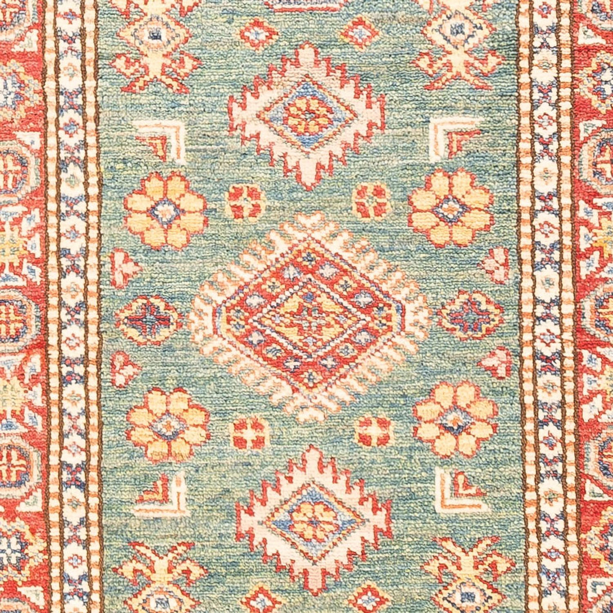 Tappeto corsia Tappeto Ziegler - Kazak - 187 x 60 cm - verde chiaro