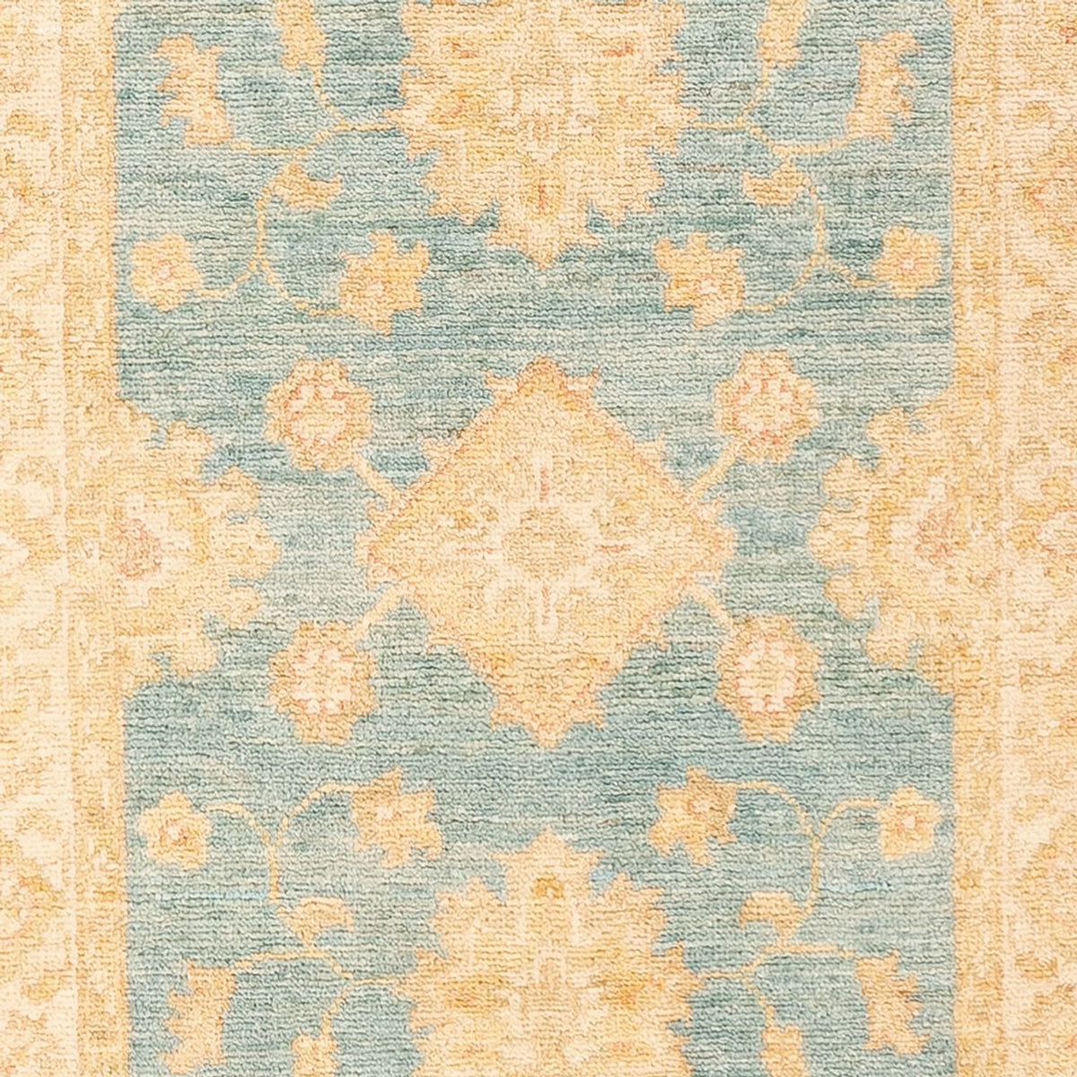 Tappeto corsia Tappeto Ziegler - 209 x 61 cm - turchese