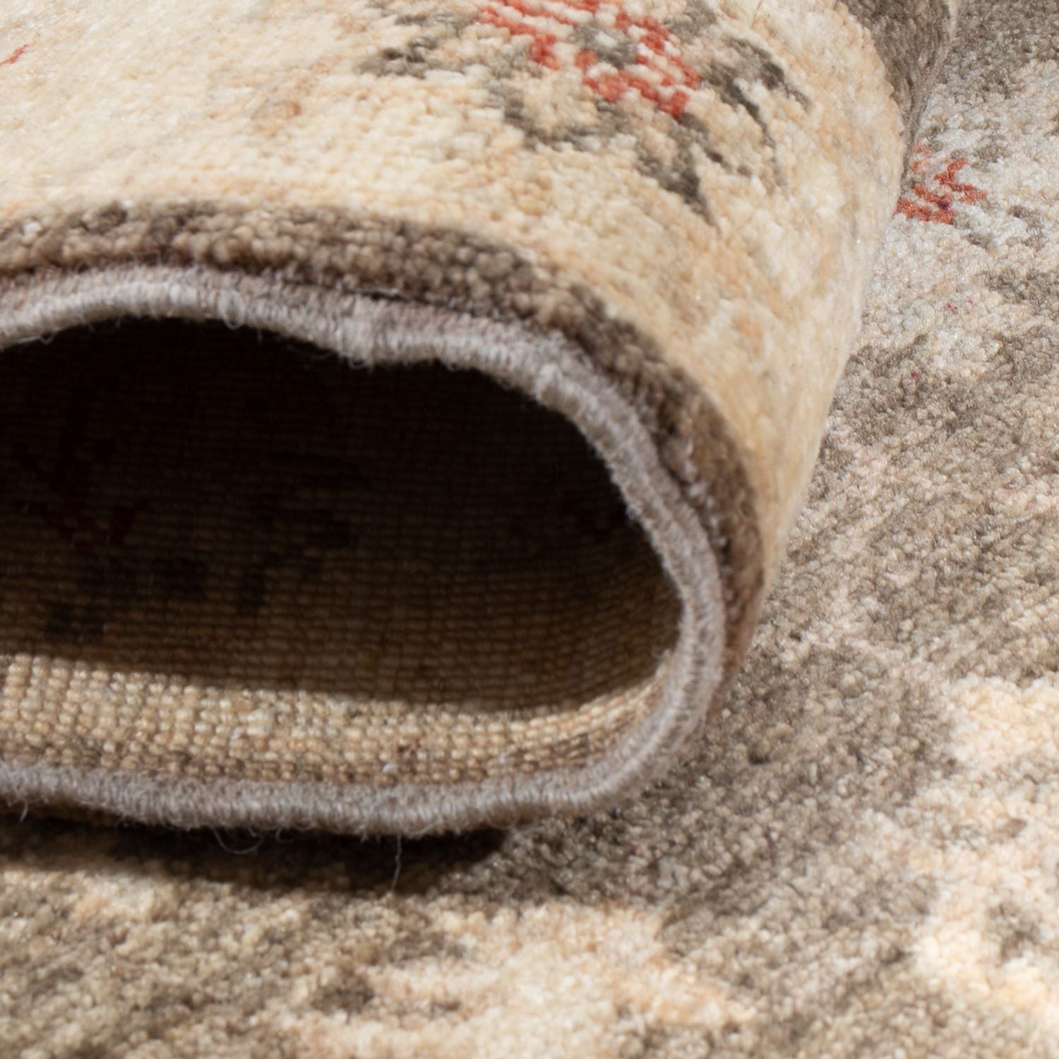 Tappeto corsia Tappeto Ziegler - 213 x 80 cm - verde oliva