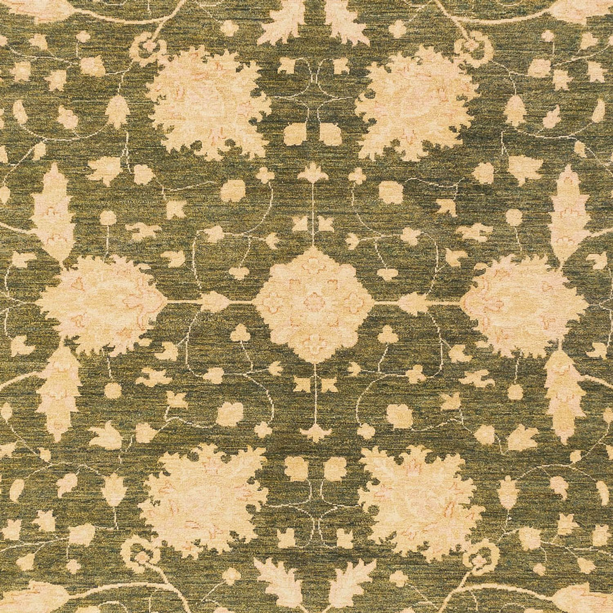 Tappeto Ziegler - 404 x 307 cm - verde oliva