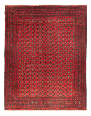 Tappeto afgano - Filpa - 392 x 308 cm - rosso bordeaux