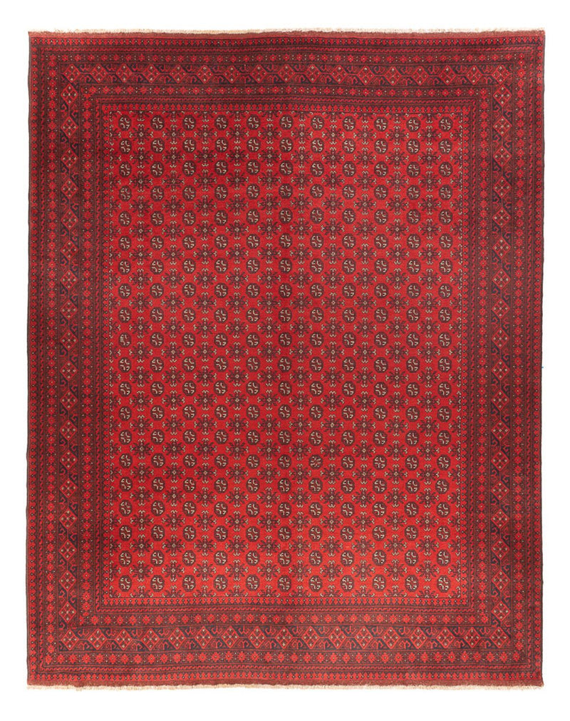 Tappeto afgano - Filpa - 392 x 308 cm - rosso bordeaux