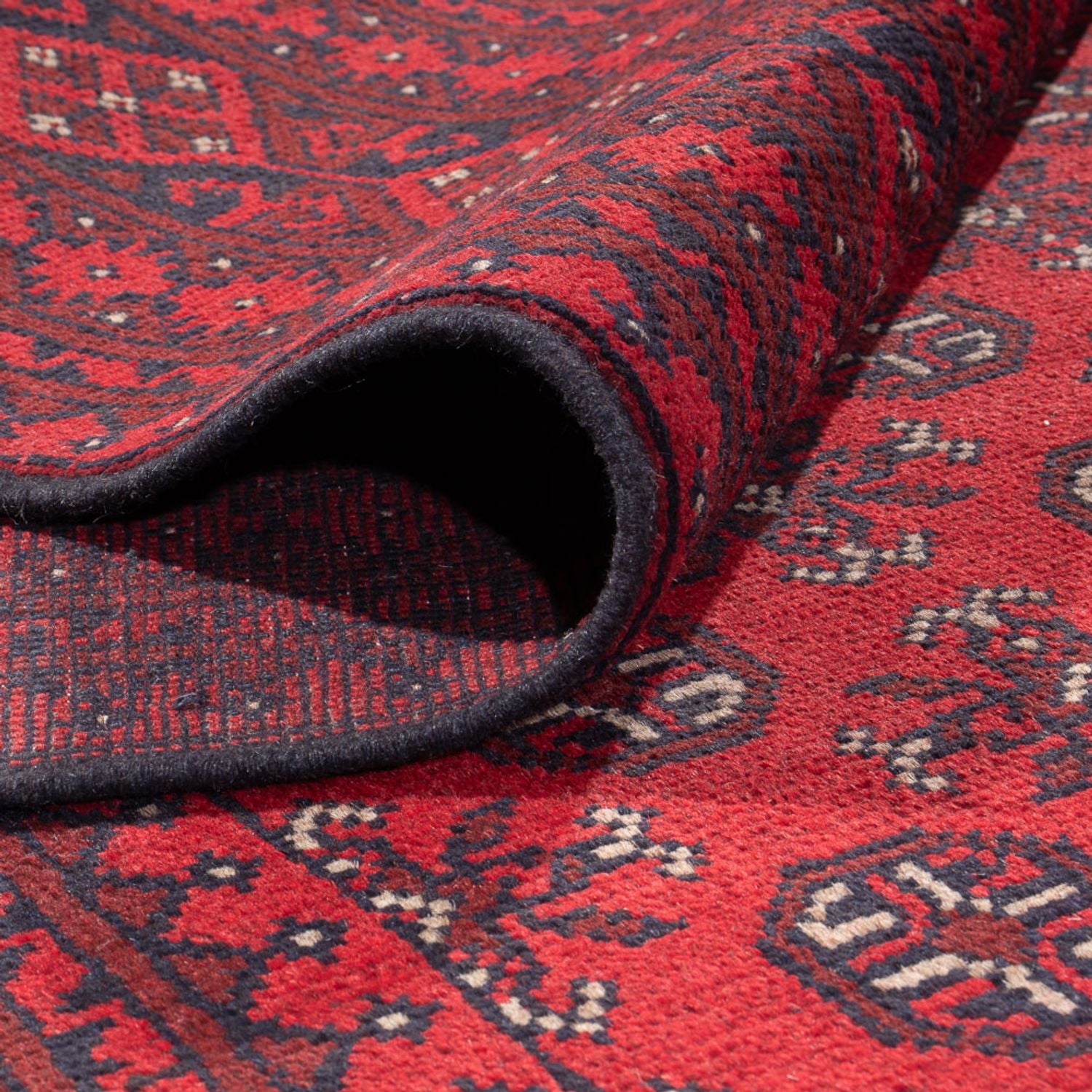 Tappeto afgano - Filpa - 392 x 308 cm - rosso bordeaux