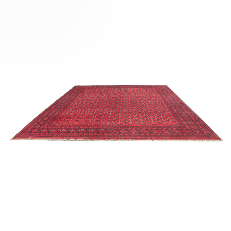 Tappeto afgano - Filpa - 392 x 308 cm - rosso bordeaux