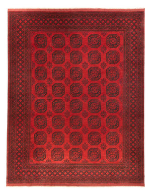 Tappeto afgano - Filpa - 401 x 309 cm - rosso