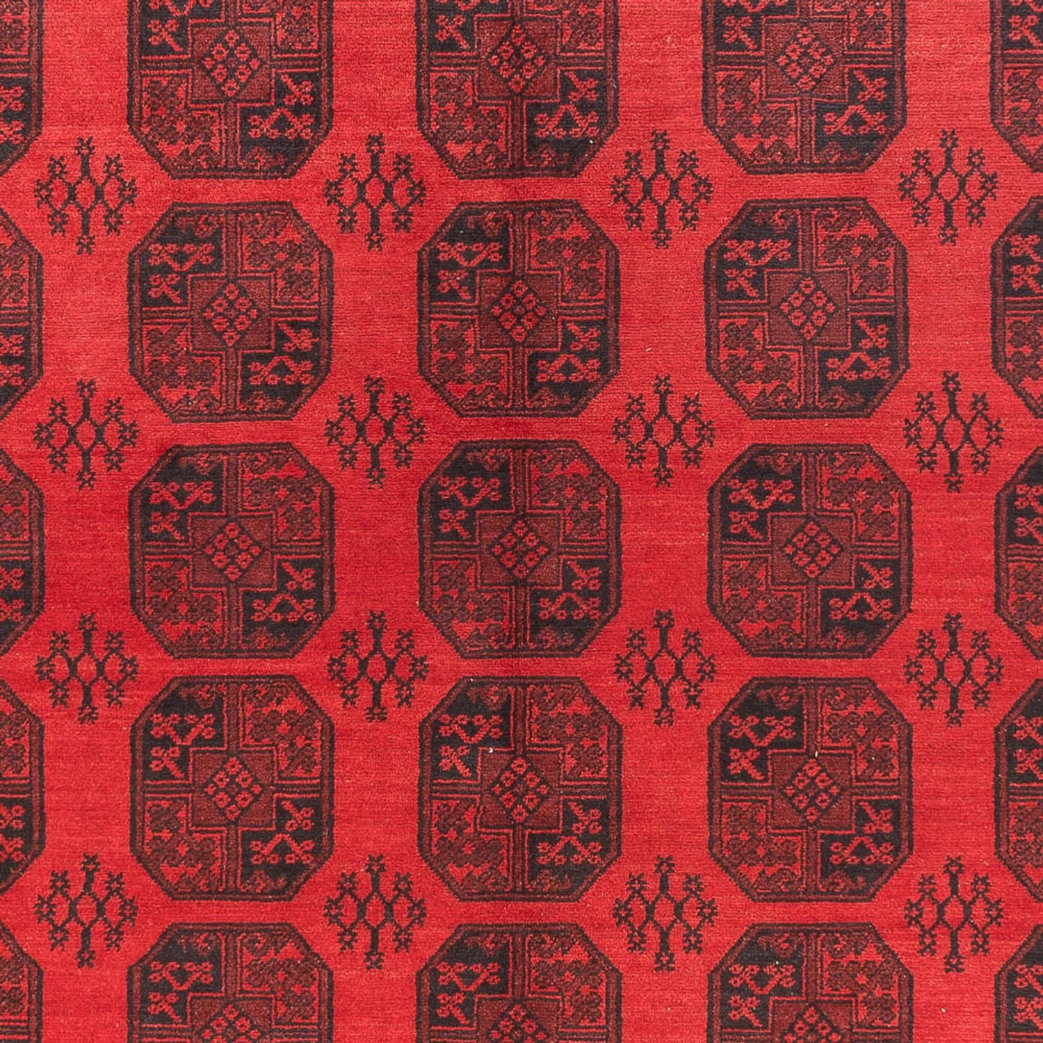 Tappeto afgano - Filpa - 384 x 295 cm - rosso