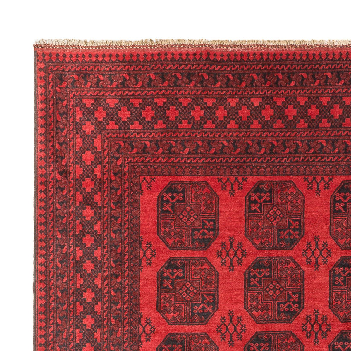 Tappeto afgano - Filpa - 384 x 295 cm - rosso