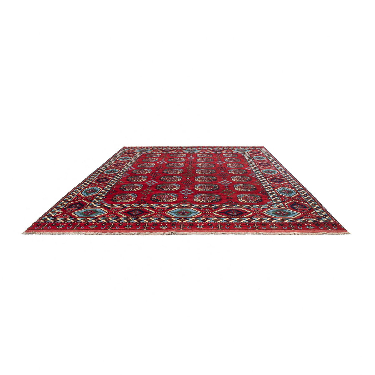 Tappeto afgano - 398 x 309 cm - rosso