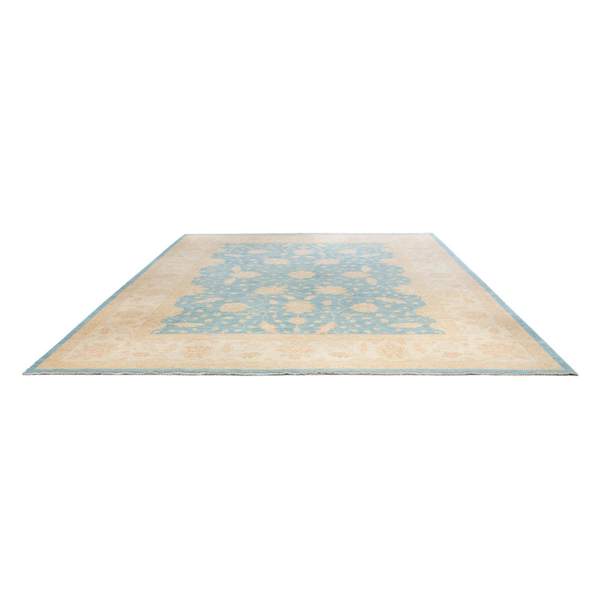 Tappeto Ziegler - 393 x 303 cm - blu chiaro