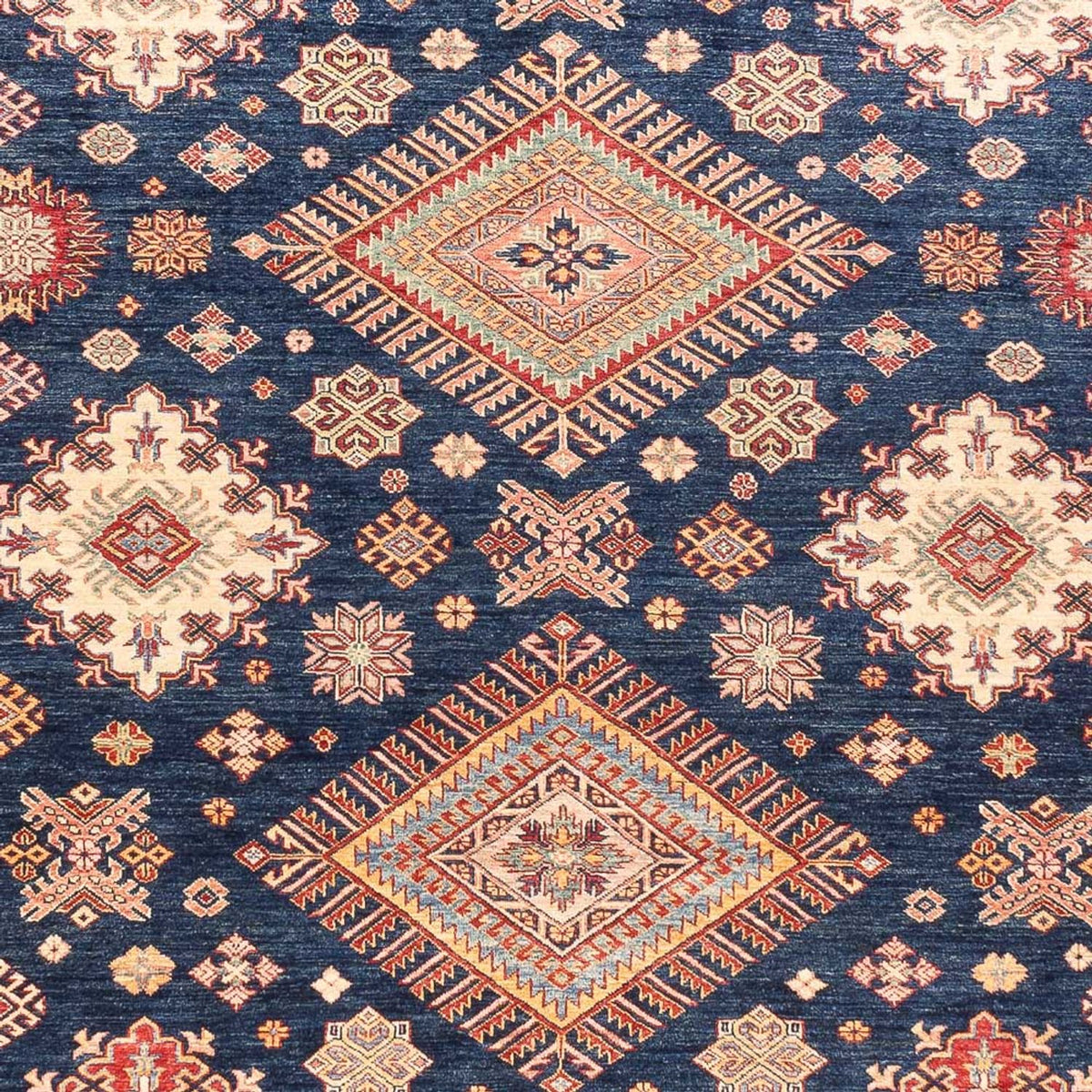 Tappeto Ziegler - Kazak - 410 x 305 cm - blu scuro