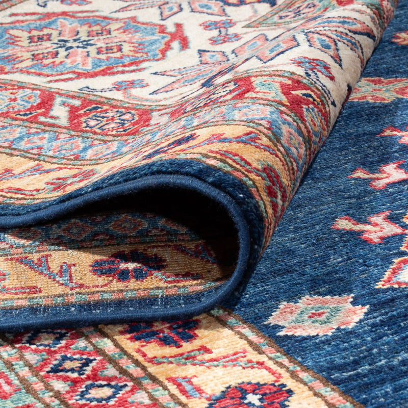 Tappeto Ziegler - Kazak - 410 x 305 cm - blu scuro