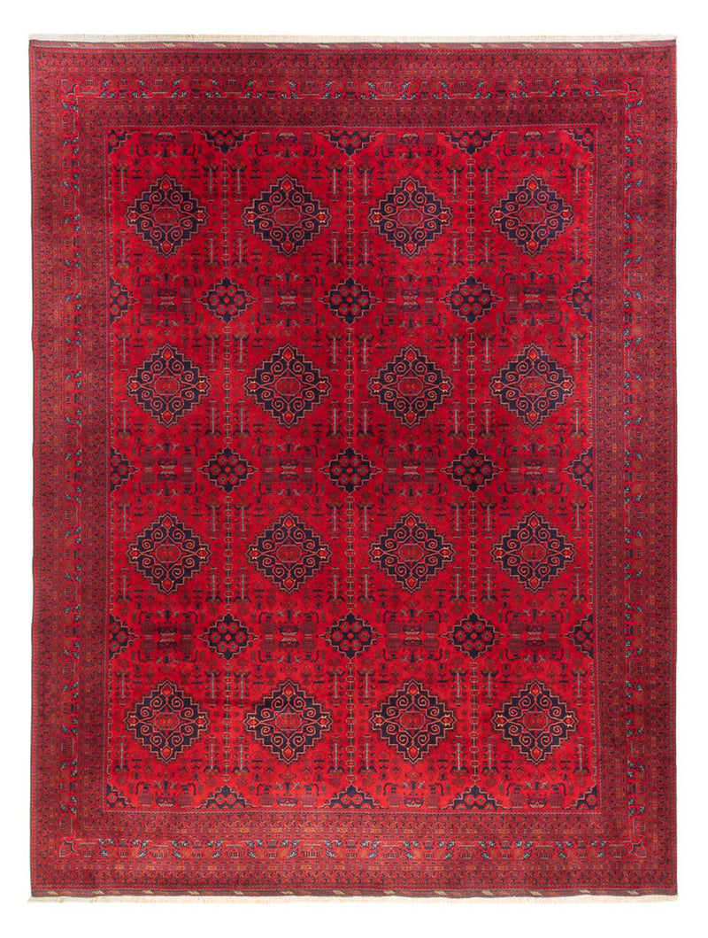 Tappeto afgano - 397 x 295 cm - rosso