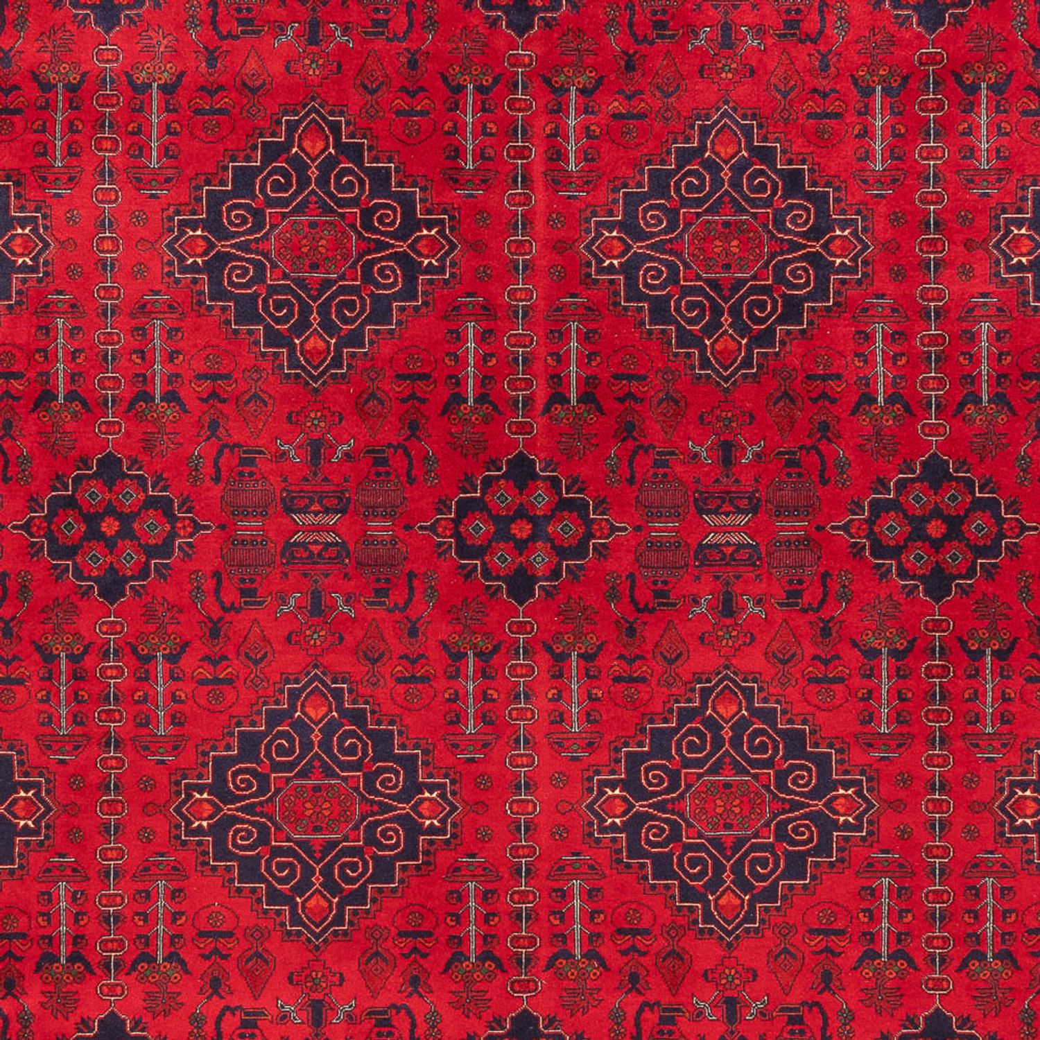 Tappeto afgano - 397 x 295 cm - rosso