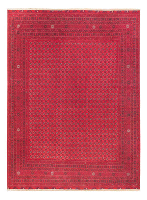 Tappeto afgano - Reale - 395 x 294 cm - rosso