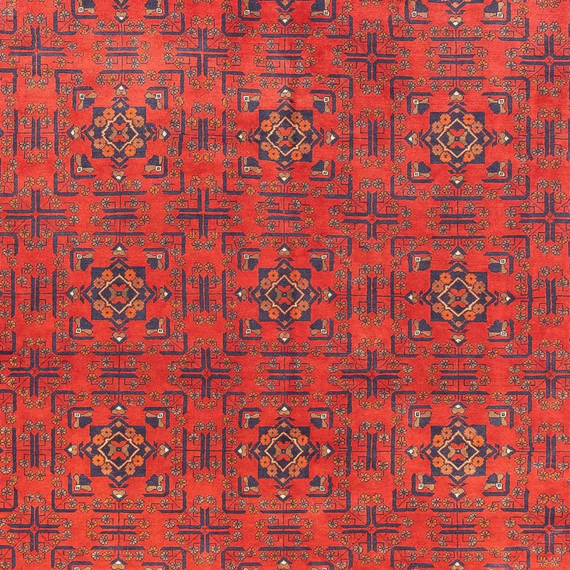 Tappeto afgano - Kunduz - 391 x 296 cm - rosso