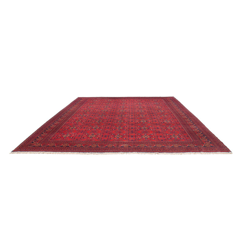 Tappeto afgano - Kunduz - 391 x 296 cm - rosso