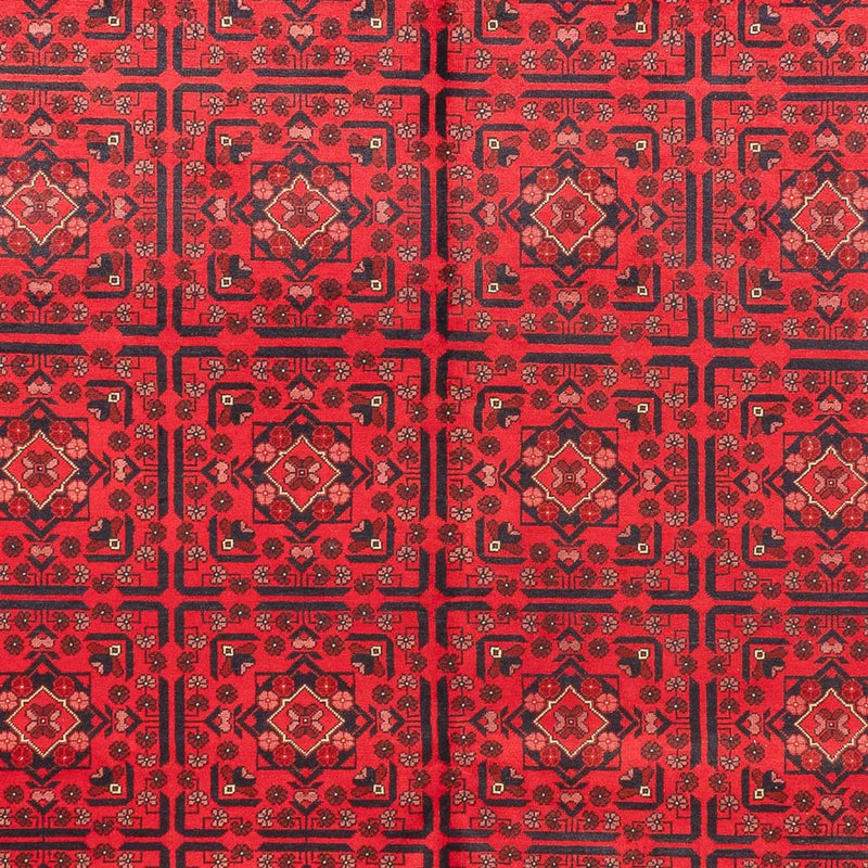 Tappeto afgano - Kunduz - 366 x 297 cm - rosso