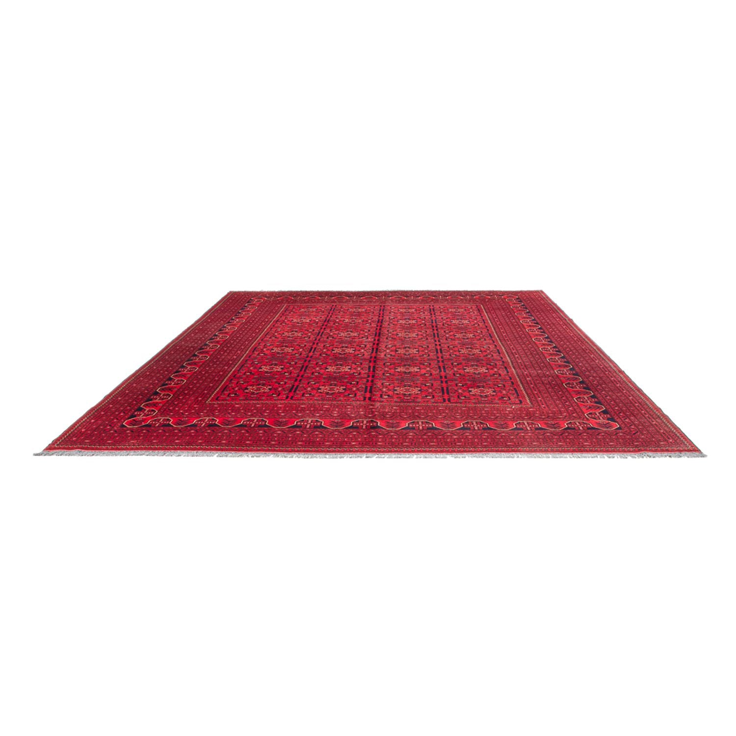 Tappeto afgano - Kunduz - 366 x 297 cm - rosso