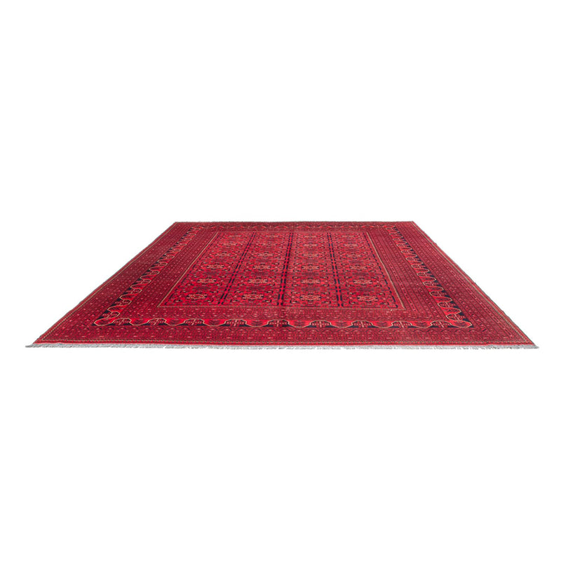 Tappeto afgano - Kunduz - 366 x 297 cm - rosso