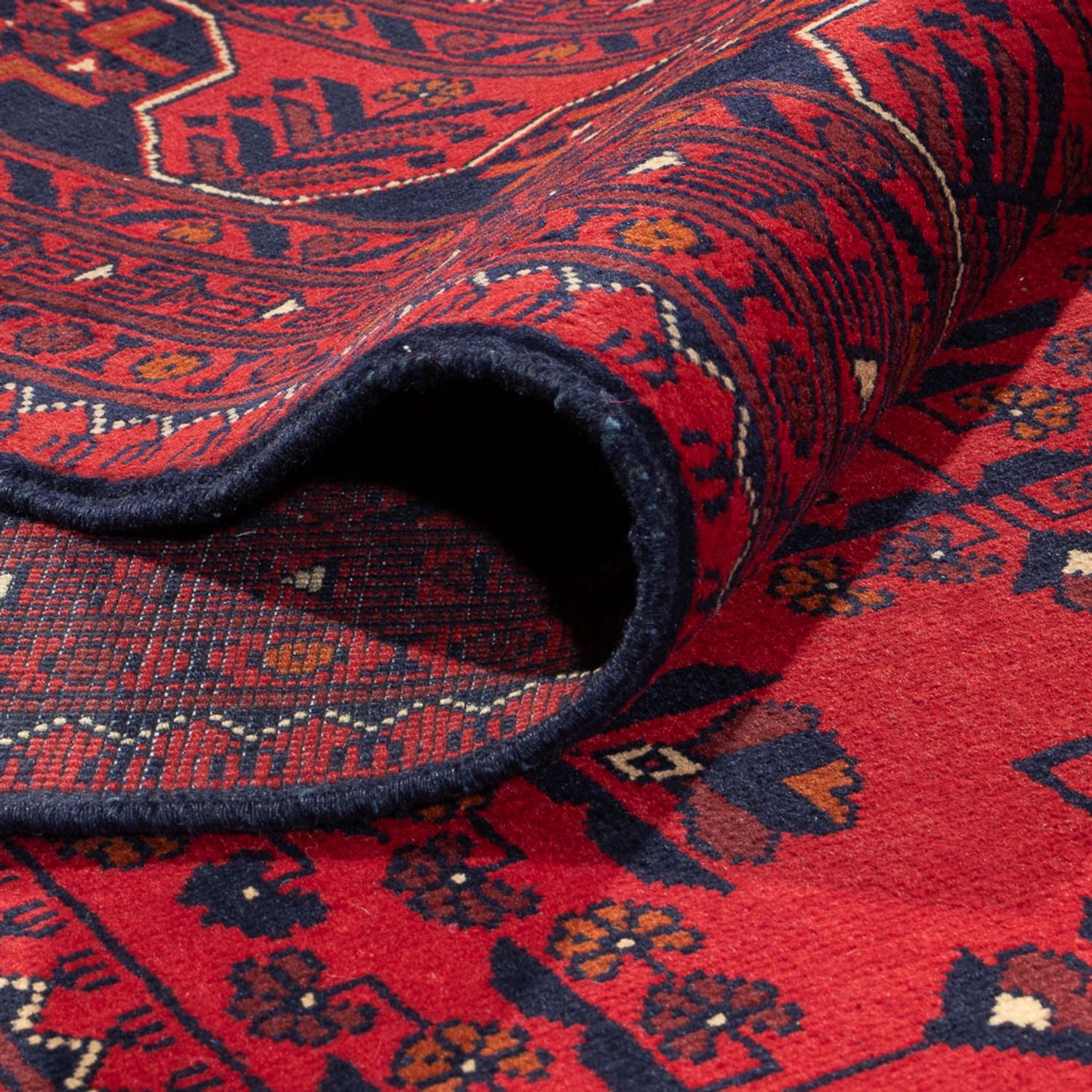 Tappeto afgano - Kunduz - 382 x 309 cm - rosso