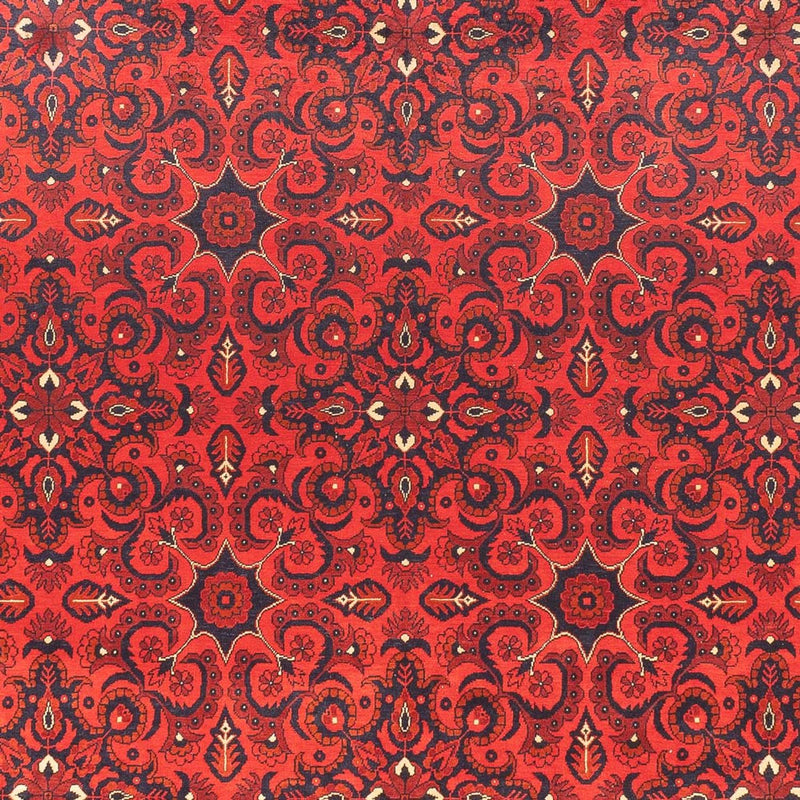 Tappeto afgano - Kunduz - 379 x 297 cm - rosso
